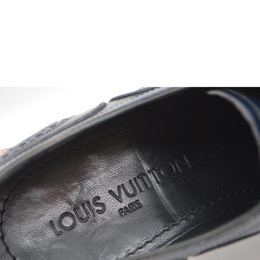 LV ルイ・ヴィトン/メダリオンレースアップレザーシューズ／24．5cm//ST0***/Bランク/89