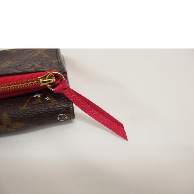 LOUIS　VUITTON ルイ・ヴィトン/ポルトフォイユ・ヴィクトリーヌ／ヴィヴィエンヌ／フューシャ/M68492//NZ3***/ABランク/04
