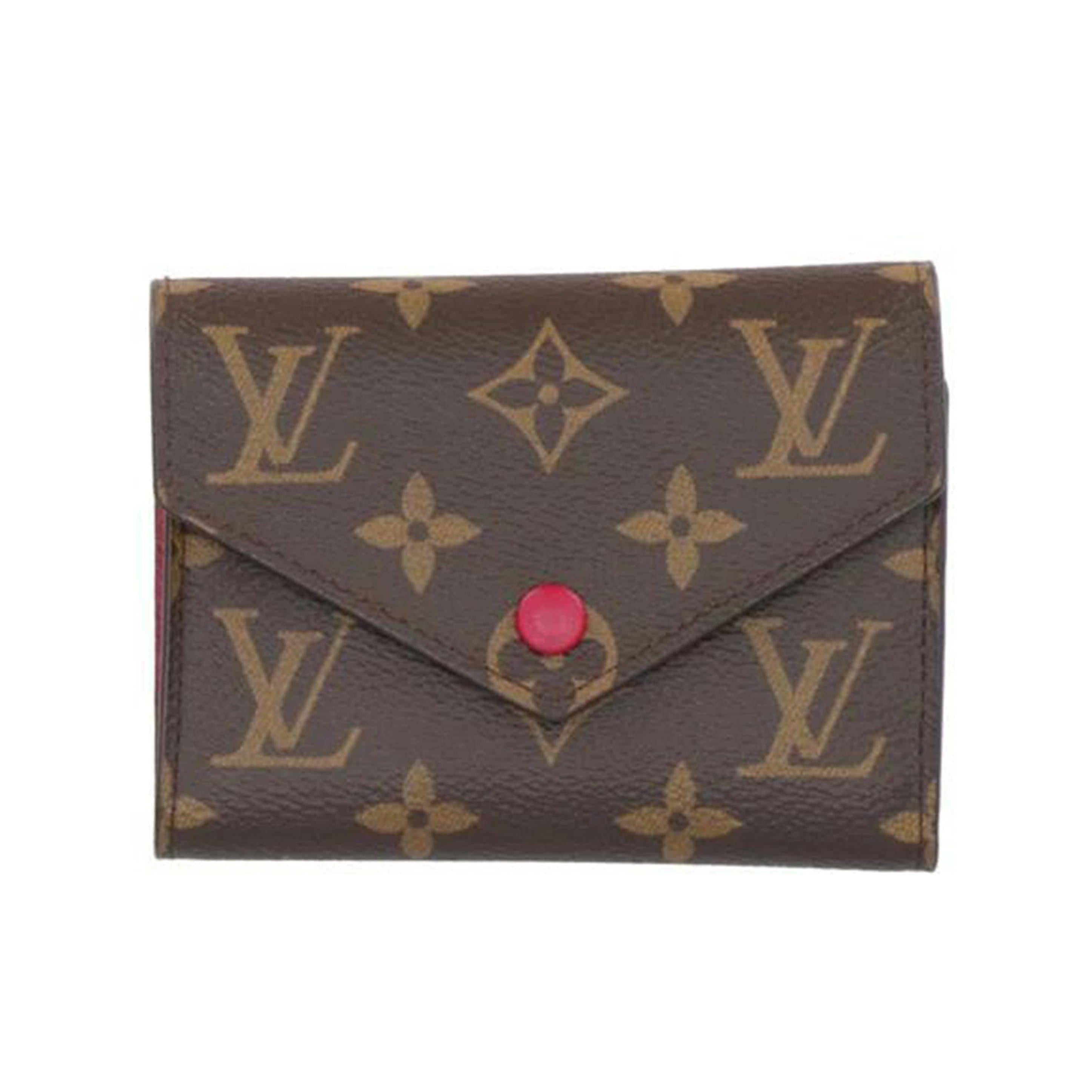 LOUIS　VUITTON ルイヴィトン/ポルトフォイユ・ヴィクトリーヌフューシャ／モノグラム/M41938//NZ5***/Aランク/91