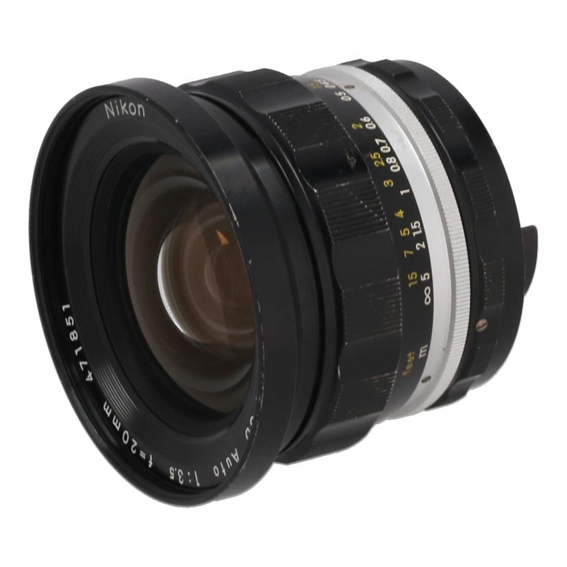 Nikon ニコン /交換レンズ/20mm/UD Auto 20mm F3.5//471851/Bランク/09