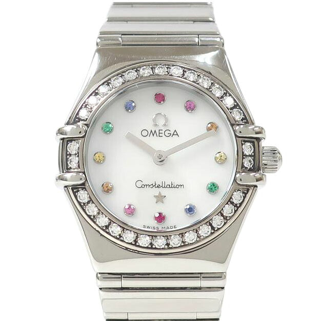 OMEGA オメガ/コンステレーション／ダイヤベゼル　レディース　マルチカラー/1465.79//597*****/ABランク/65