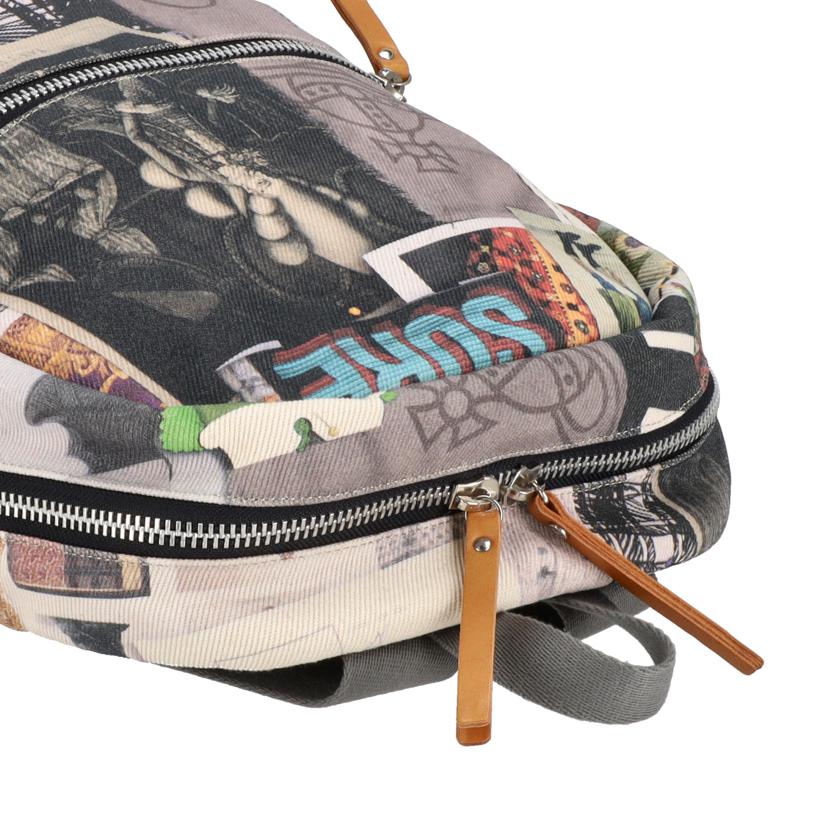 Vivienne　Westwood ヴィヴィアンウエストウッド/ムードボードプリントリュックサック/139958 VWH252E//Aランク/09
