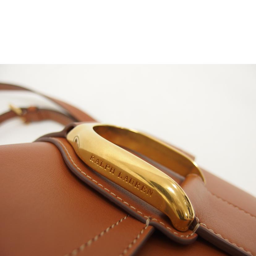 Ralph　Lauren ラルフローレン/ウェリントン　クロスボディショルダーバッグ／キャメル/00018432//435856523005/Aランク/04