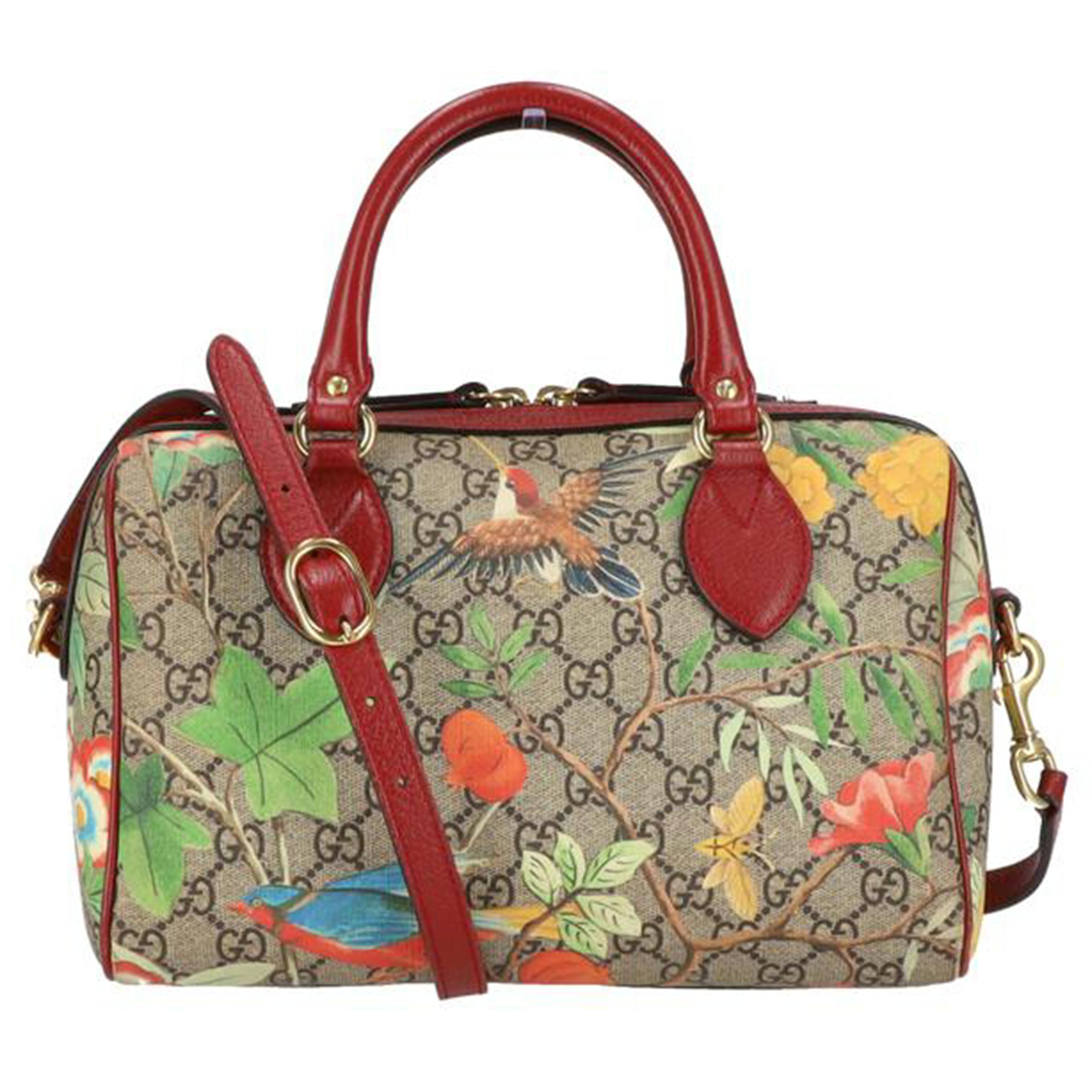 GUCCI グッチ/GGスプリーム・ティアン／2WAYボストンバッグ/409529//493***/ABランク/91