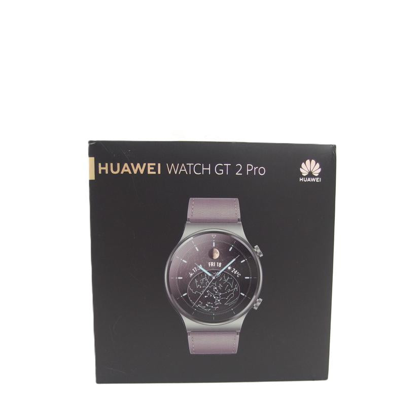HUAWEI ハーウェイ/HUAWEI　WATCH　GT　2　Pro／スマートウォッチ/VID-B19//MRSGA20A25000930/ABランク/04