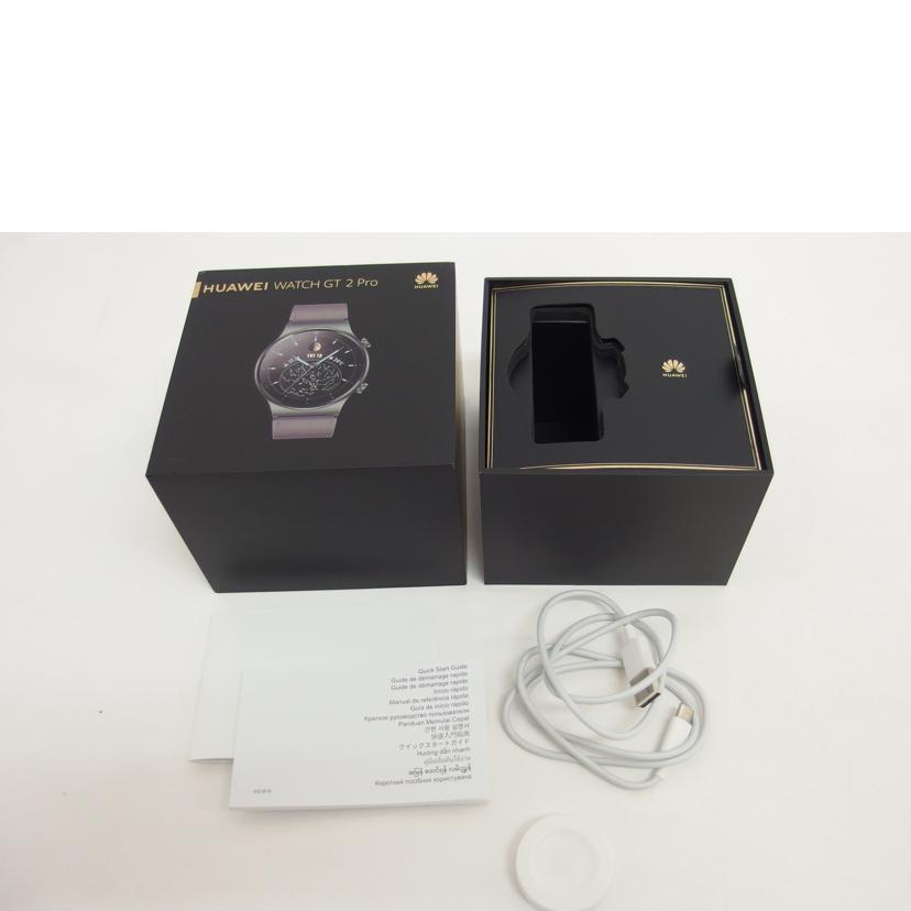 HUAWEI ハーウェイ/HUAWEI　WATCH　GT　2　Pro／スマートウォッチ/VID-B19//MRSGA20A25000930/ABランク/04