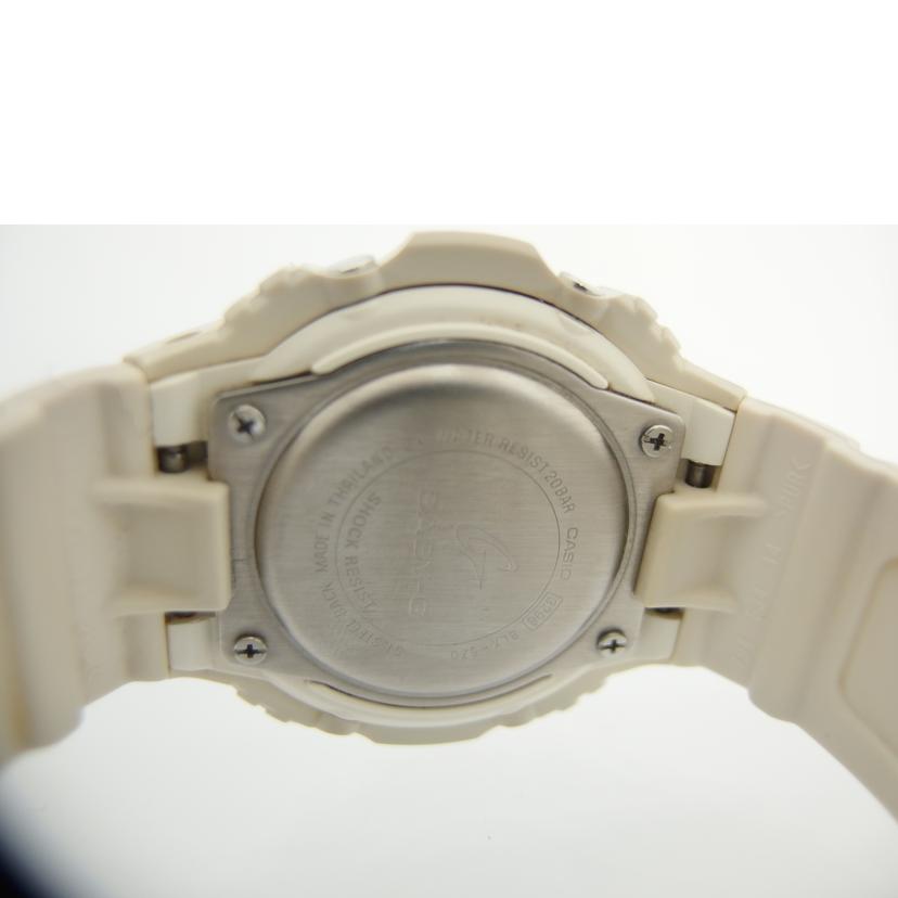 CASIO カシオ/baby－G／デジタル／ホワイト/BLX-570//329*/ABランク/04