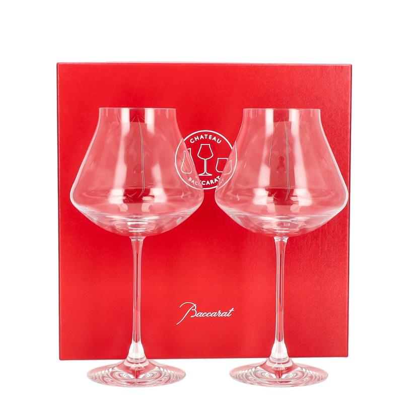 Baccarat ﾊﾞｶﾗ/シャトーバカラワイングラス2客セット//ABランク/78