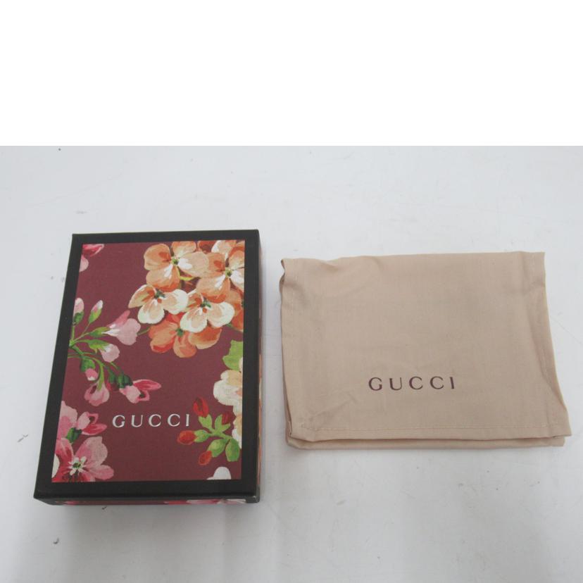 GUCCI/コインケース／GGブルームス/421310//214*/Aランク/63