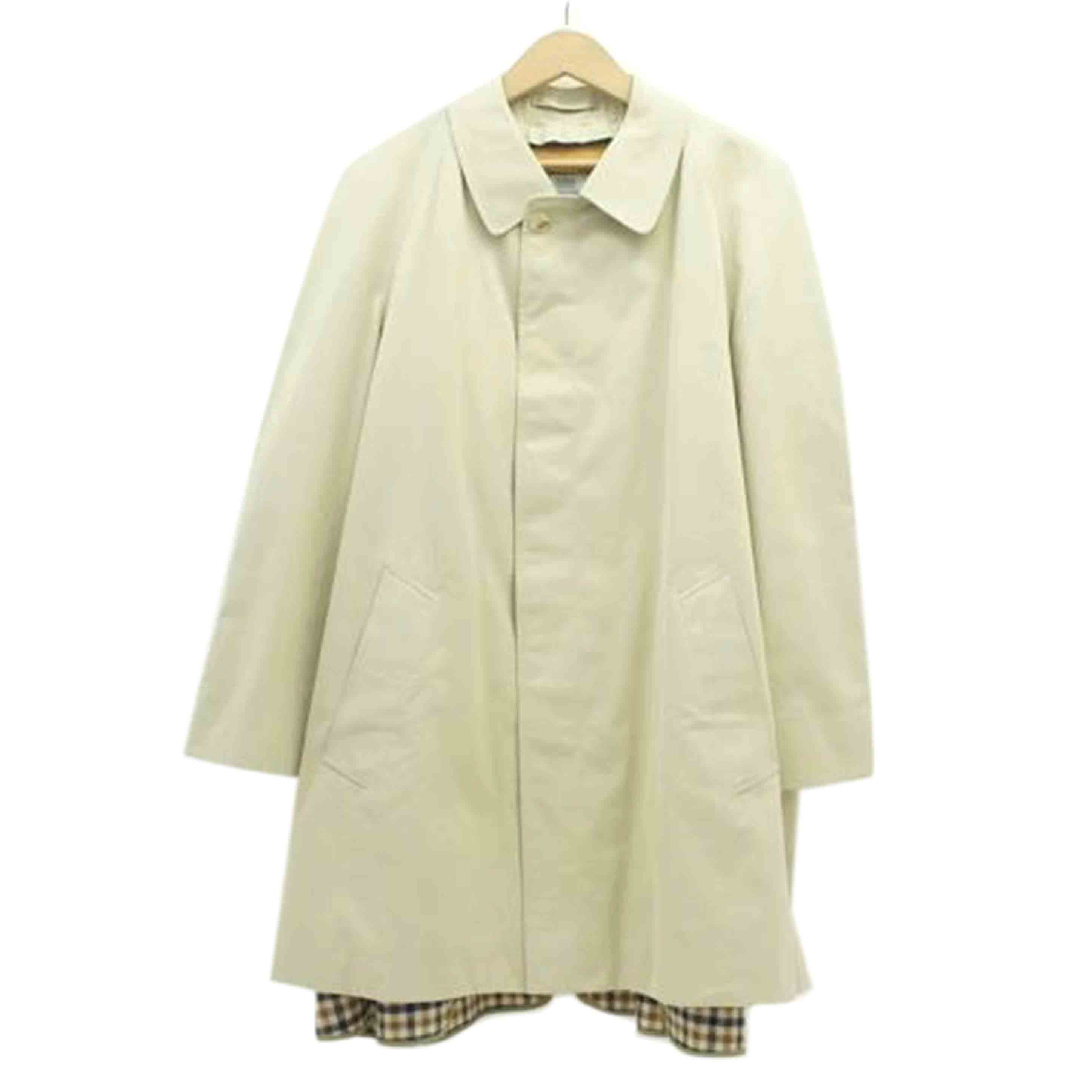 AQUASCUTUM/アクアスキュータムステンカラーコート　ベージュ//BCランク/78