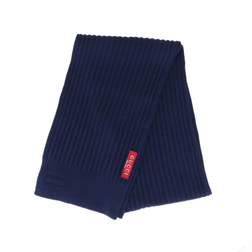 GUCCI グッチ/ウールニットマフラー/812378//ｻｲｽﾞ:26×180cm/SAランク/91