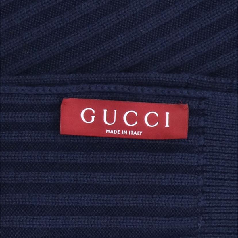 GUCCI グッチ/ウールニットマフラー/812378//ｻｲｽﾞ:26×180cm/SAランク/91