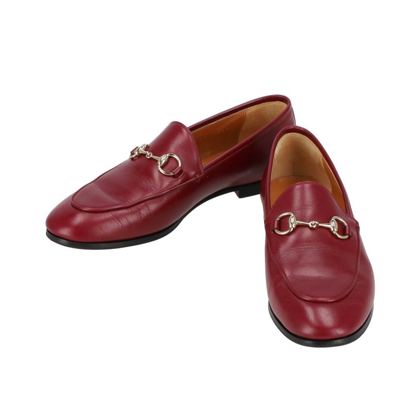 GUCCI グッチ/ヨルダーン／WMNSローファー／グッチロッソ・アンコーラレザー/786016//ｻｲｽﾞ:37(24)/ABランク/91