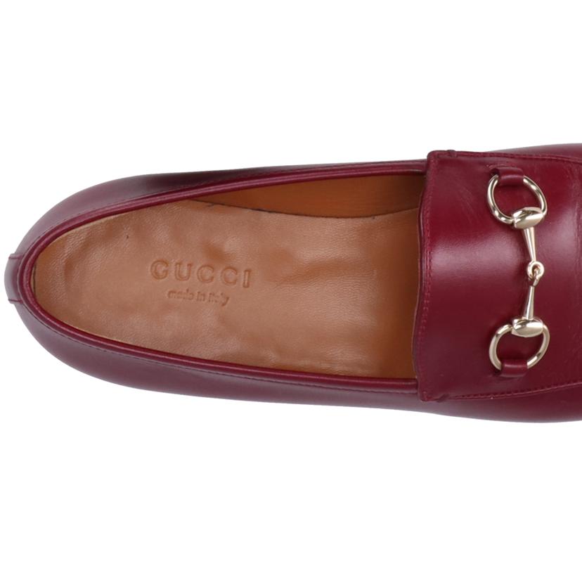 GUCCI グッチ/ヨルダーン／WMNSローファー／グッチロッソ・アンコーラレザー/786016//ｻｲｽﾞ:37(24)/ABランク/91