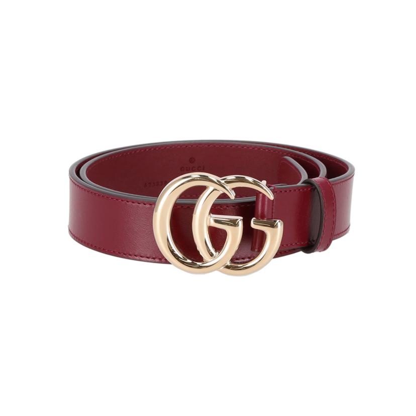 GUCCI グッチ/GGマーモント／レザーベルト/625839//ｻｲｽﾞ:80/ABランク/91