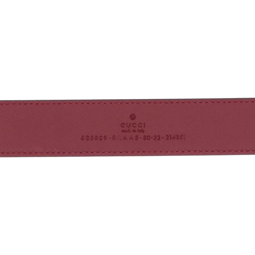 GUCCI グッチ/GGマーモント／レザーベルト/625839//ｻｲｽﾞ:80/ABランク/91