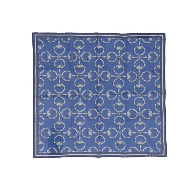 GUCCI グッチ/スクエアホースビットハンカチーフ/790554//45cm/SAランク/91