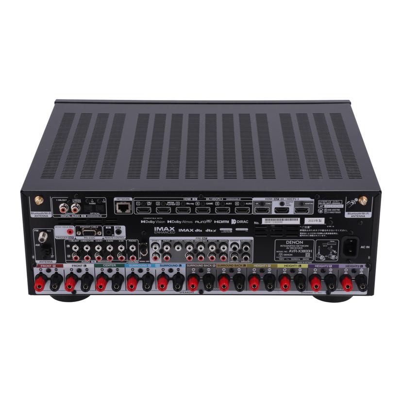 DENON デノン/9．4chAVサラウンドレシーバー/AVR-X3800H//DBYR112302090/Bランク/77