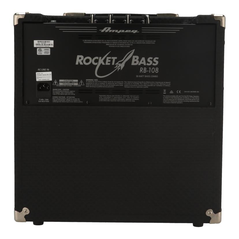 Ampeg アンペグ　/ベースアンプ／ROCKET　BASS/RB-108//1RB15F7128000160/ABランク/62