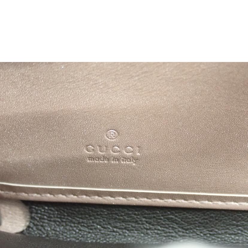 GUCCI GUCCI/マイクロシマハートパテントレザーラウンドファスナー/308260//095*/ABランク/62