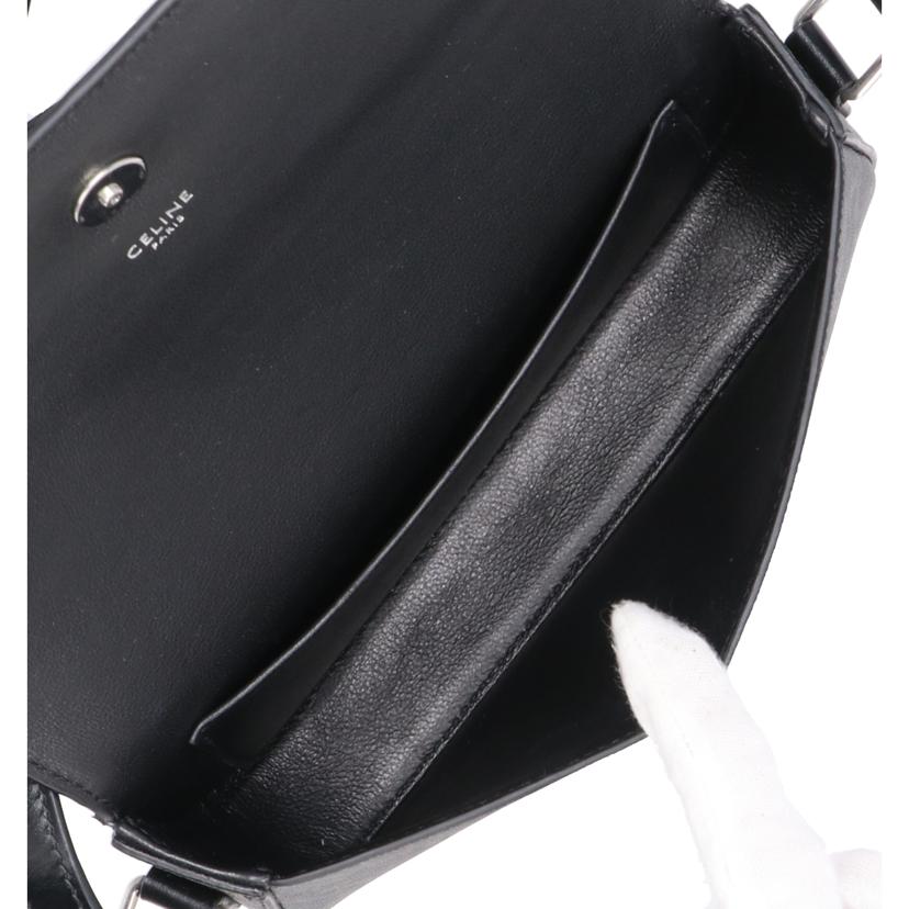 CELINE セリーヌ/スモールトリオンフ　クロスボディ　ショルダーバッグ/117892GJH.38SI//6GA****/Aランク/09