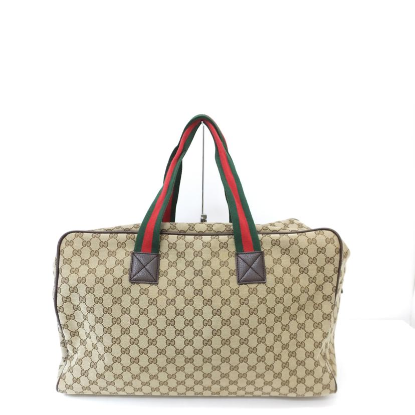 GUCCI GUCCI/GGキャンバスボストンバッグ／シェリーライン/146310//001***/Bランク/88