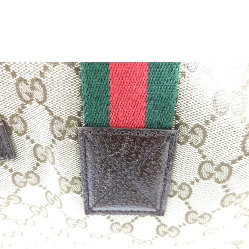GUCCI GUCCI/GGキャンバスボストンバッグ／シェリーライン/146310//001***/Bランク/88