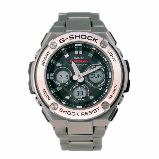 CASIO カシオ/G－SHOCK／SS／電波ソーラー/GST-W3100//Bランク/76