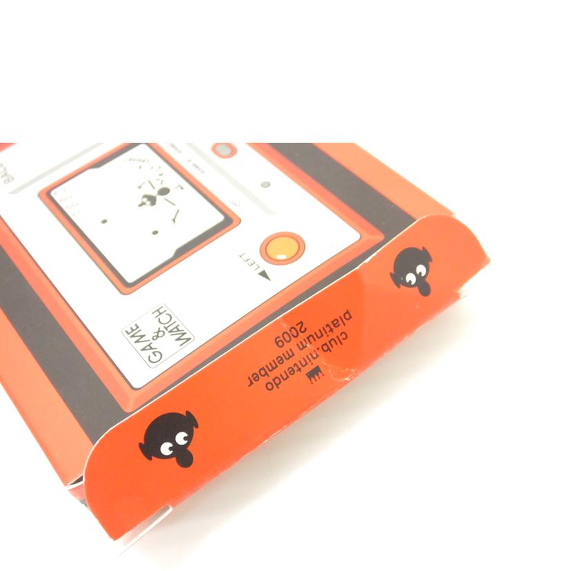 nintendo 任天堂/GAME＆WATCH　BALL／復刻版/RGW-001//-/Sランク/88