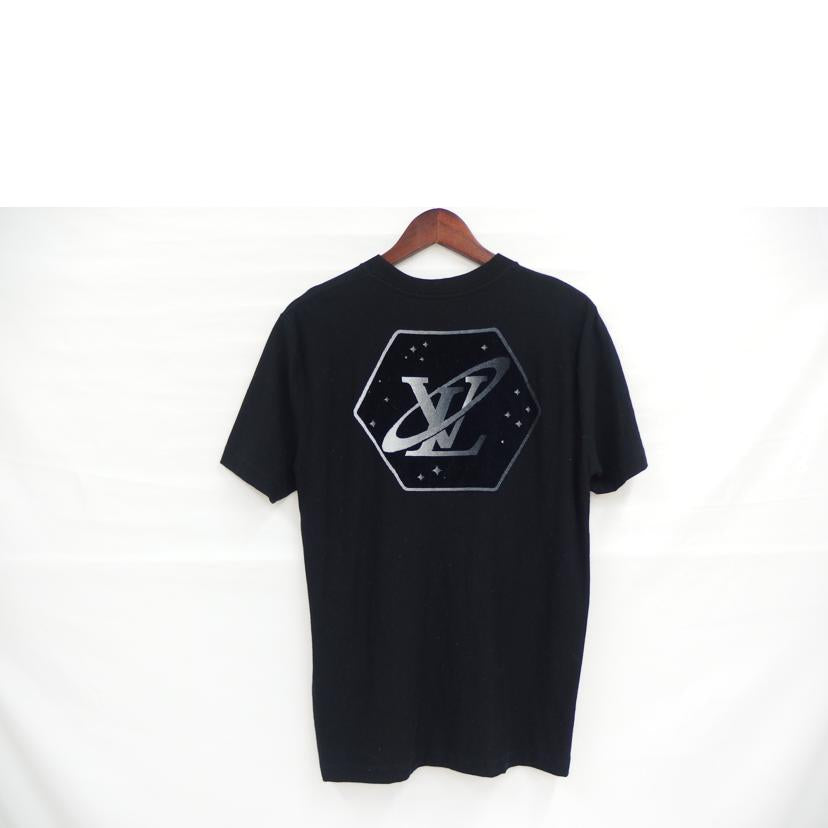 LOUIS　VUITTON ﾙｲｳﾞｨﾄﾝ/LVバックロゴTシャツ／ブラック/RM191M IZL HGY21W//ABランク/82