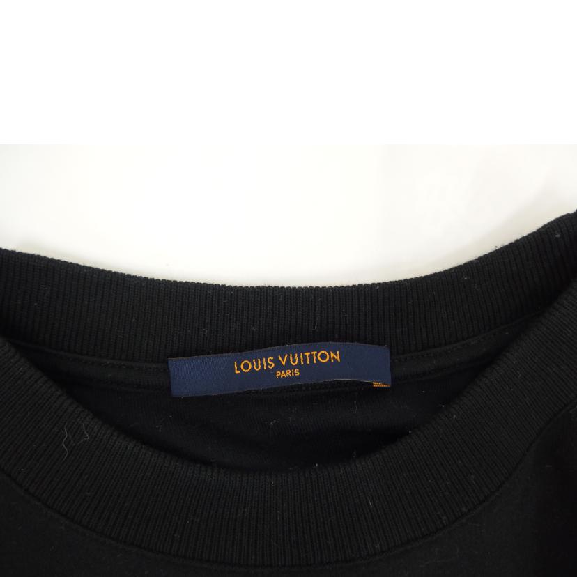 LOUIS　VUITTON ﾙｲｳﾞｨﾄﾝ/LVバックロゴTシャツ／ブラック/RM191M IZL HGY21W//ABランク/82