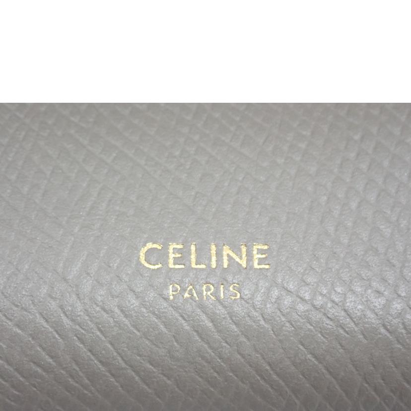 CELINE CELINE/レザーコンパクトウォレット//Bランク/62