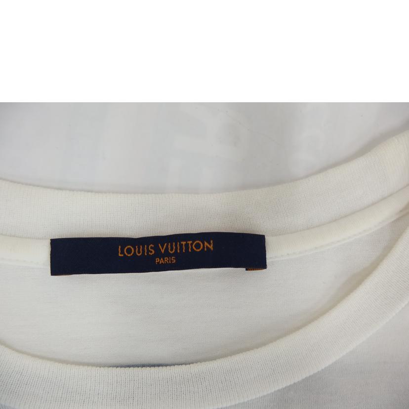 LOUIS　VUITTON ﾙｲｳﾞｨﾄﾝ/LVグラフィックTシャツ／ブルー/RM181 FMB HEY78W//Bランク/82
