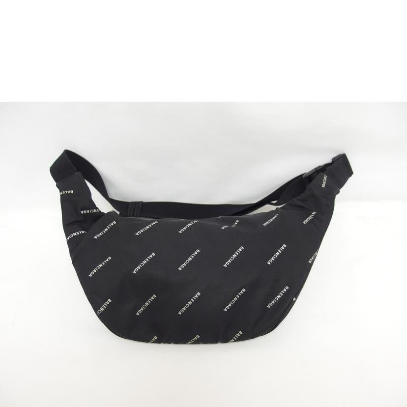 BALENCIAGA バレンシアガ/ボディバッグ／総柄／ブラック/482389 1060 X//527***/Bランク/04