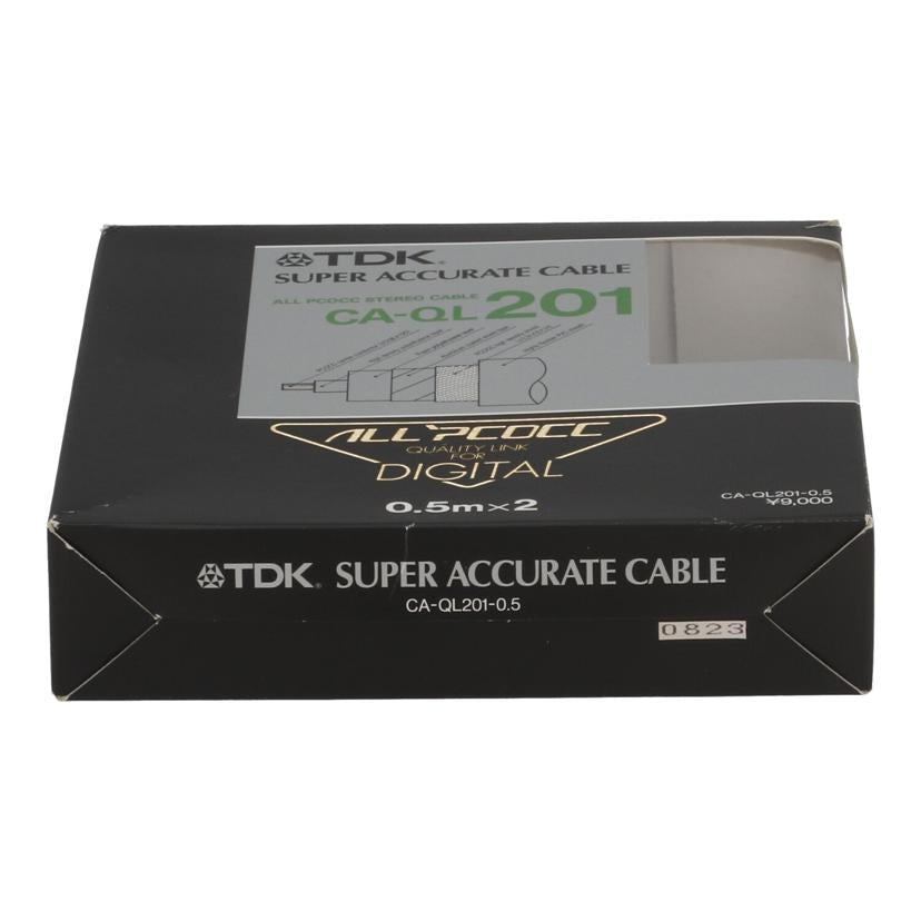 TDK ティーディーケー　/RCAオーディオケーブル/CA-QL201-0.5//JAN4902030007737/Bランク/82