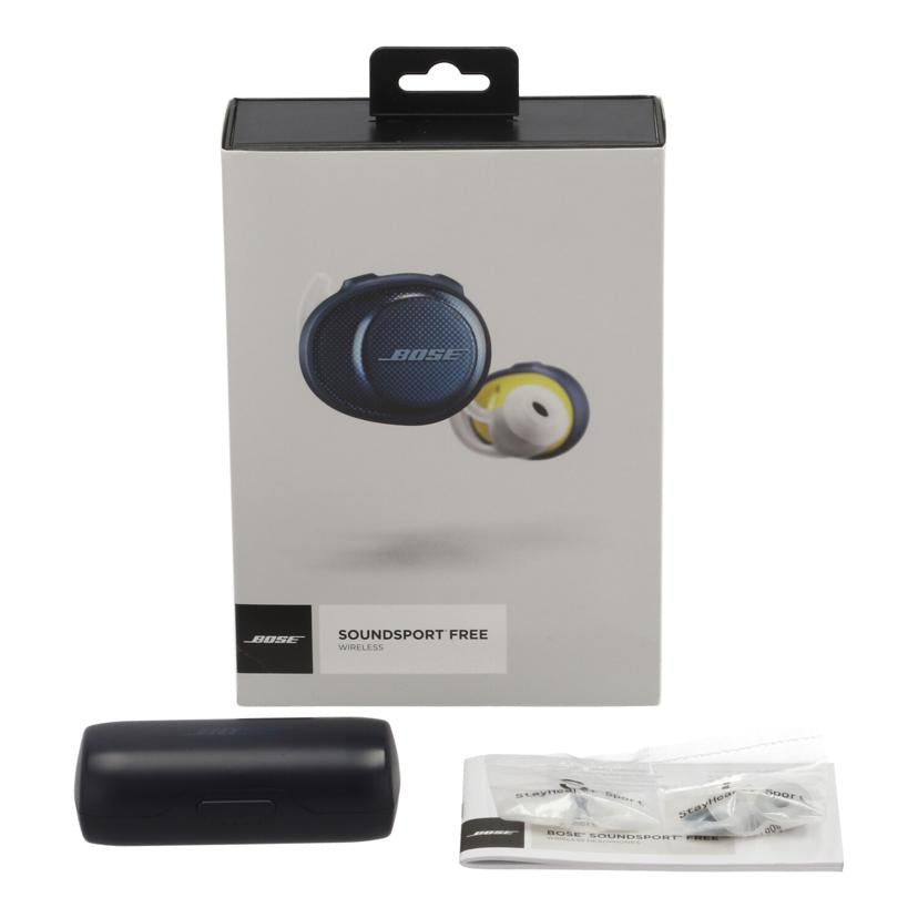BOSE ボーズ/ワイヤレスイヤホン／SoundSport　Free　wireless/774373-0020//074802Z90142725AE/ABランク/63