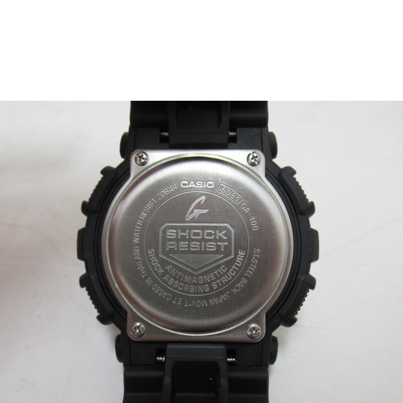 　　CASIO/G－SHOCK／アナデジ／クォーツ/GA-100//ABランク/63