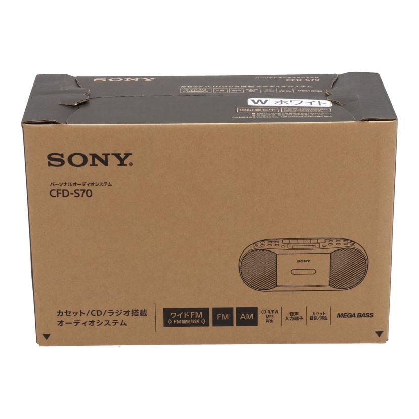 SONY ソニー/CDラジカセ/CFD-S70//s012272757i/Sランク/05