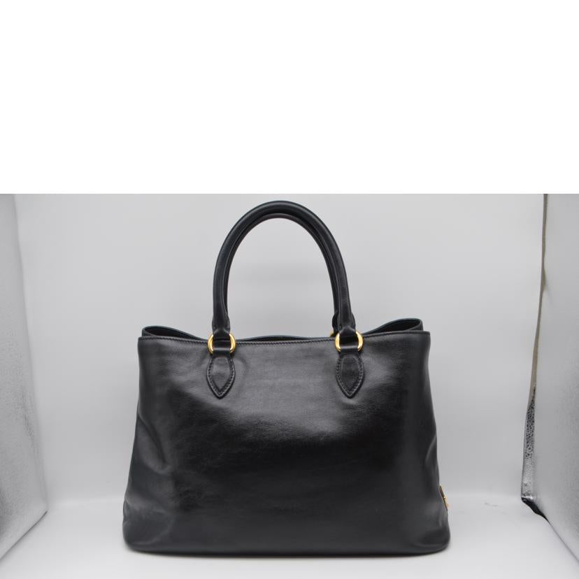 PRADA プラダ/シティグレースカーフ2wayレザーハンド／ネロ/1BA579//204/Aランク/89