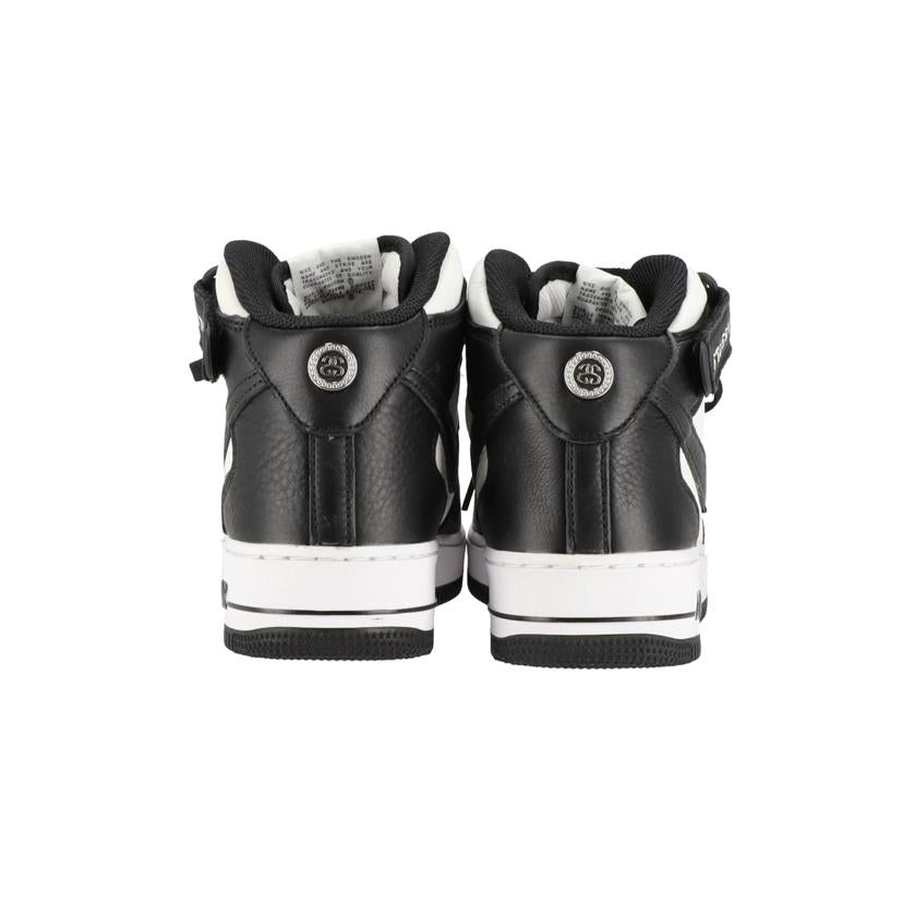 NIKE ナイキ/Stussy　×　Nike　Air　Force　1　Mid/DJ7840-002//ABランク/70