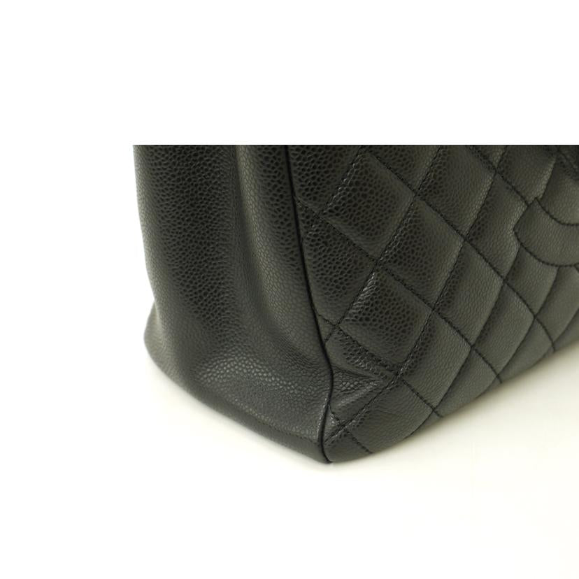 CHANEL シャネル/マトラッセキャビアスキンGSTトート／ブラック/A50995//135***********/Aランク/69