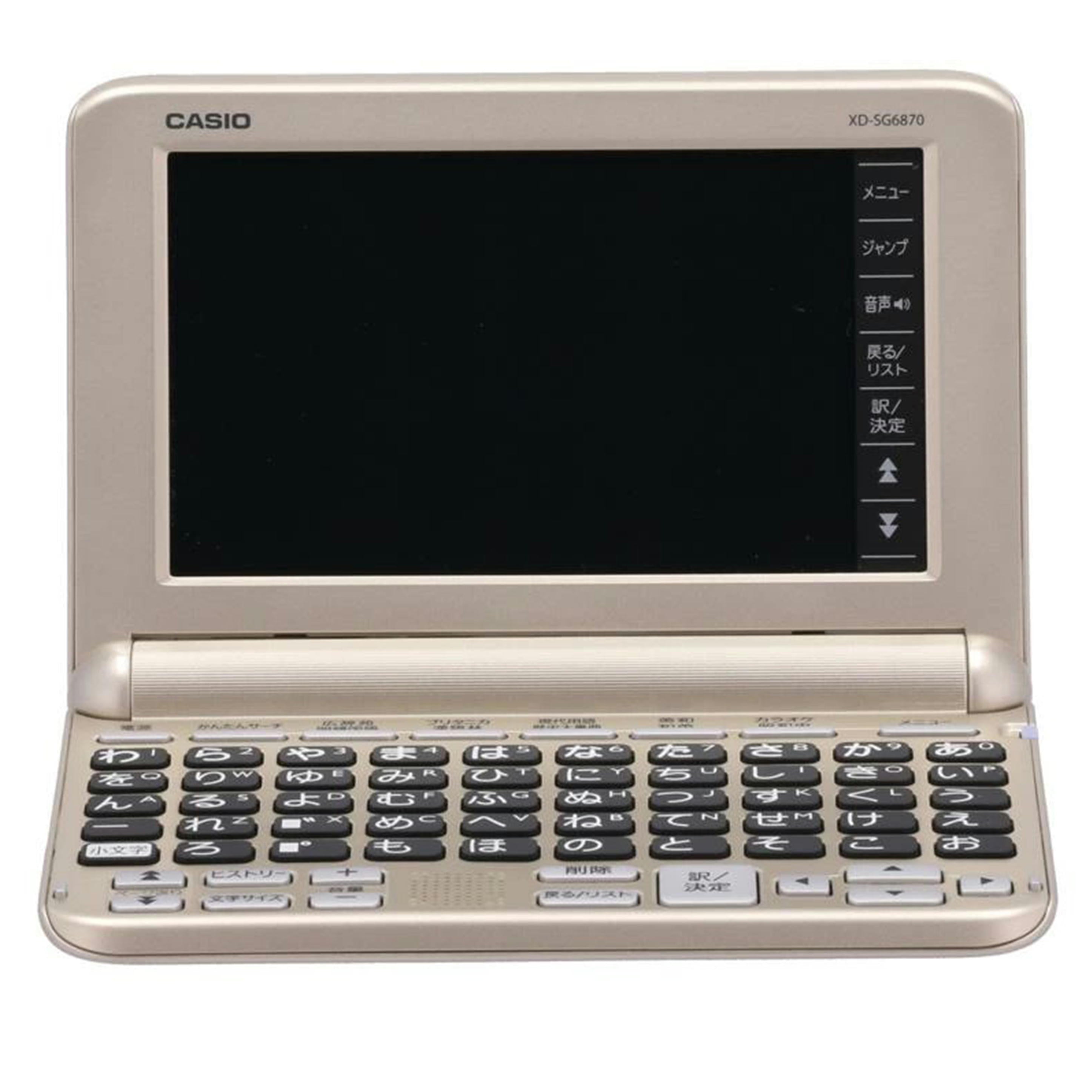 CASIO カシオ　/電子辞書／EX－word/XD-SG6870//C516AYW043345FA/Aランク/62