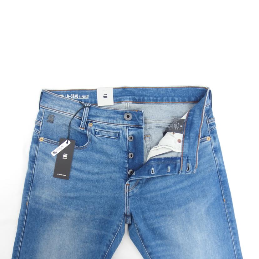 G－STAR ジースター/D－Staq　5－Pocket　Slim　Jeans／ボタンフライ/D06761-8968-6028//Sランク/04