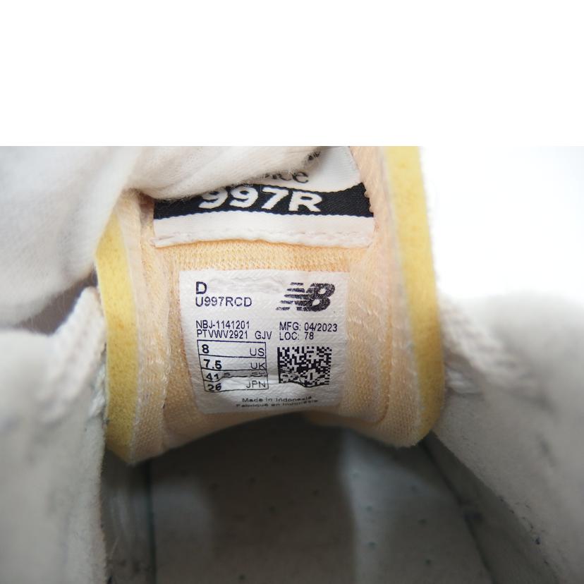 New　Balance　 ニューバランス/New　Balance　997R　／Navy/U997RCD//ABランク/82
