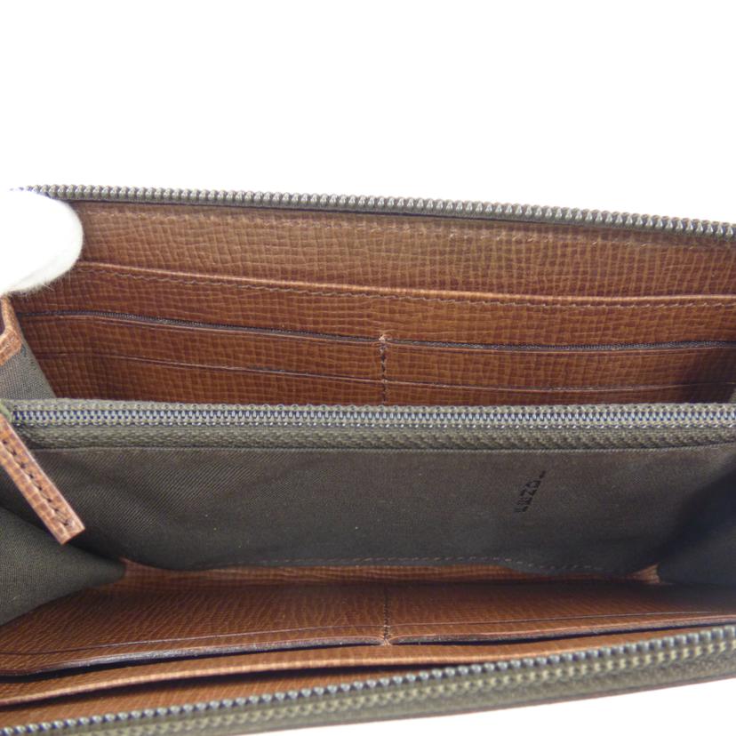 FENDI フェンディ/ズッカ柄ラウンドファスナー長財布/8M0024//Aランク/64