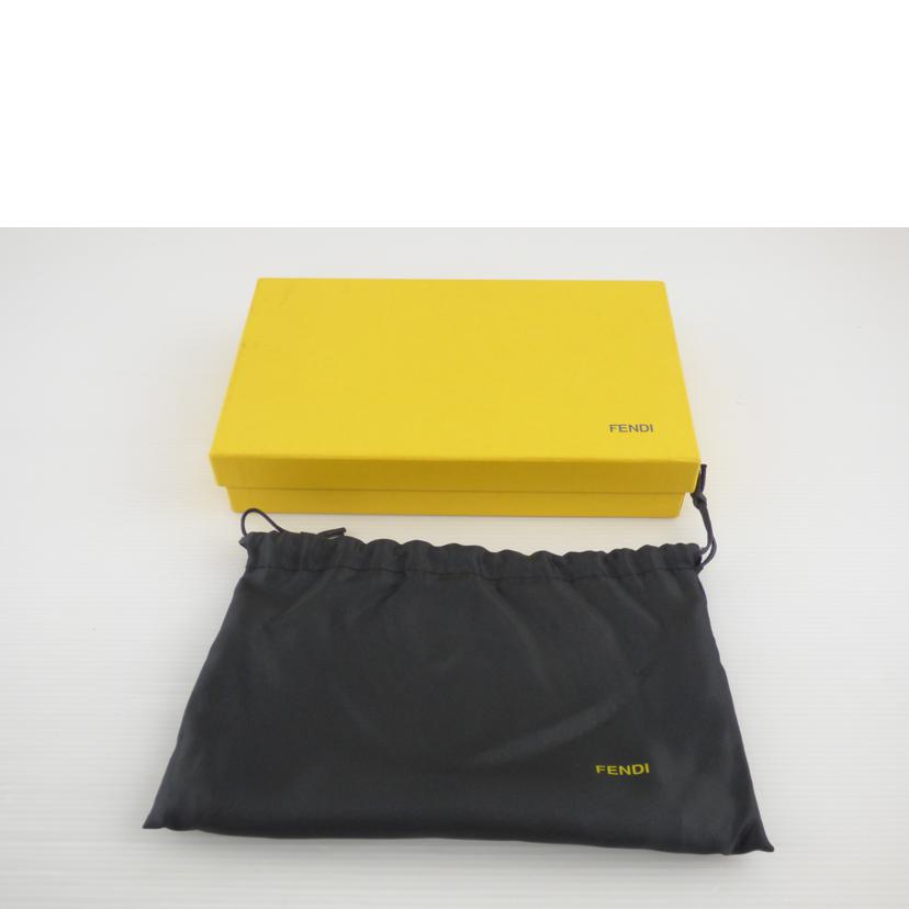 FENDI フェンディ/ズッカ柄ラウンドファスナー長財布/8M0024//Aランク/64