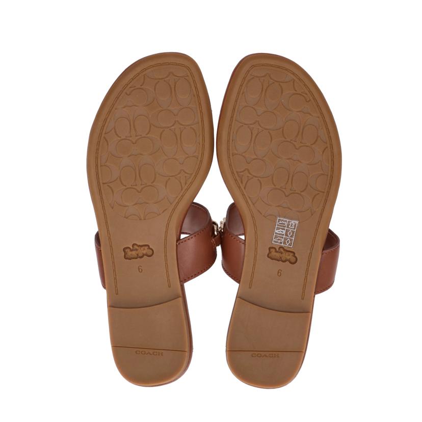 COACH コーチ/ジャクリンチェーンサンダル/FG3443//Aランク/94