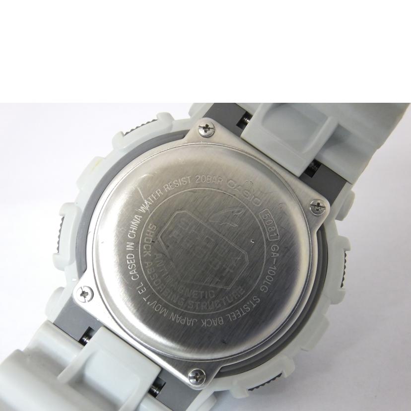 CASIO カシオ/G－SHOCK／アナデジ／メンズクォーツ/GA-100LG-8A//Bランク/88