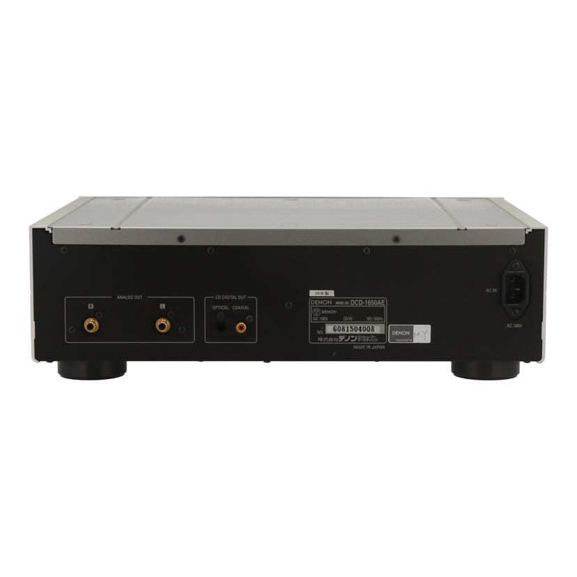 DENON デノン　/SACDプレーヤー/DCD-1650AE//6081504008/Bランク/62