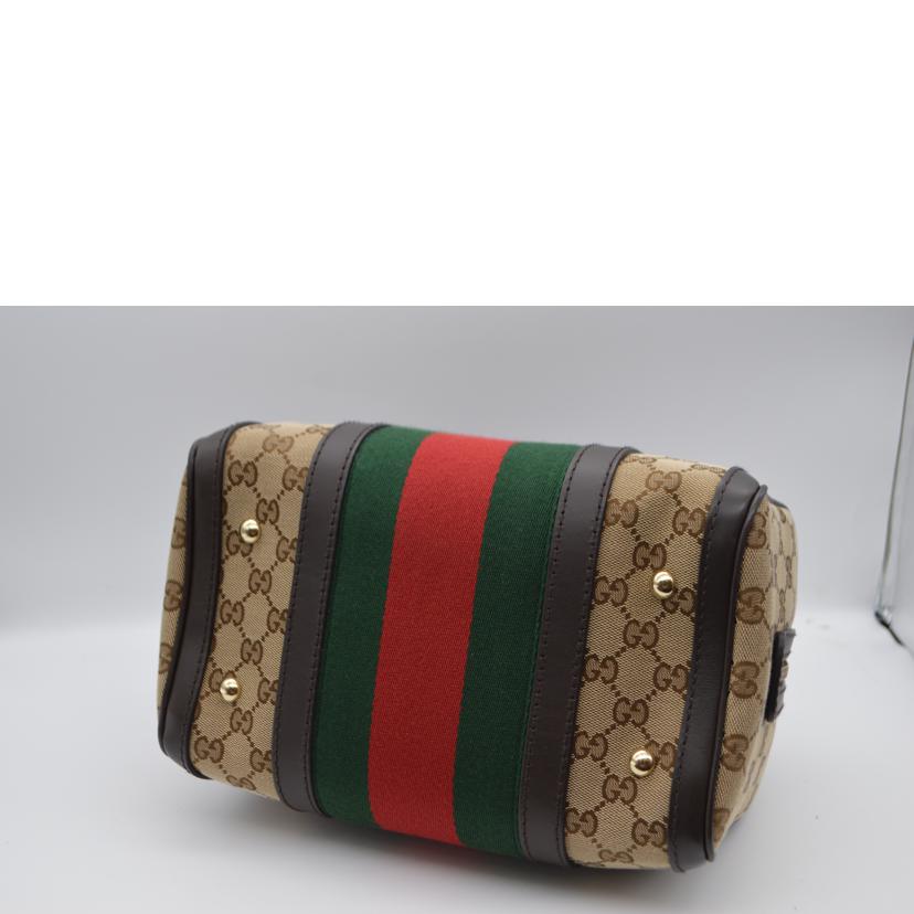 GUCCI グッチ/GGキャンバスシェリーライン2wayレザーハンド/269876//525***/Aランク/89